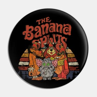 VINTAGE NEW COLOR BANANA SPLITS TEXTURE Pin