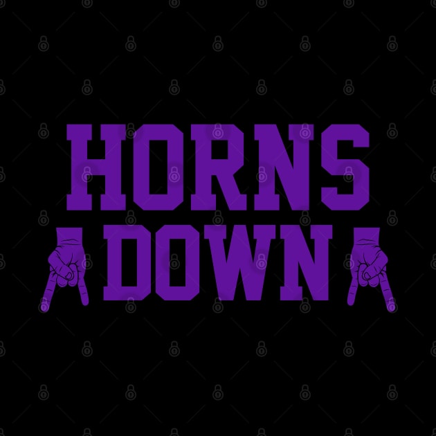 Horns Down - Black/Purple by KFig21