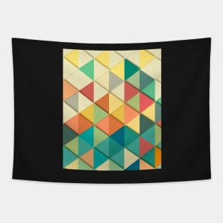 Geometric Colors Tapestry