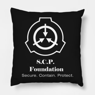 SCP Foundation Logo Pillow