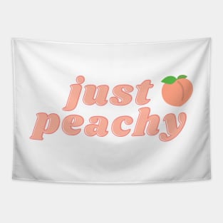 Just Peachy Tapestry