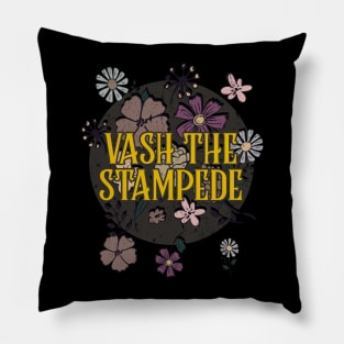 Aesthetic Proud Name Vash Flowers Anime Retro Styles Pillow