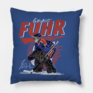 Grant Fuhr Edmonton Comet Pillow