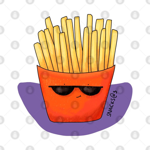 Lucien the French Fries by Snacks At 3