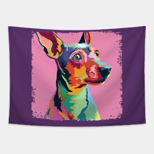 Rat Terrier Pop Art - Dog Lover Gifts Tapestry