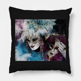 Surprise Masquerade Pillow