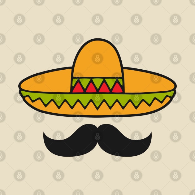 Cinco de Mayo Sombrero and Mustache by TwistedCharm