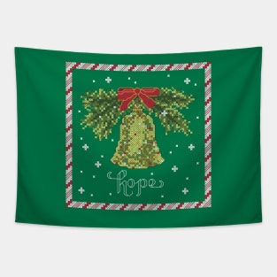 Festive Holiday Hope Tapestry