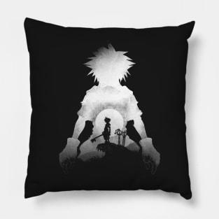 Monochrome Keyblade Pillow