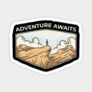 Climber - Adventure Awaits Magnet