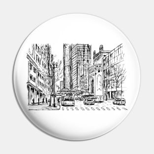 Chicago Streets Pin