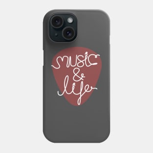 Music and Life Phone Case