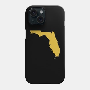 Florida state map Phone Case