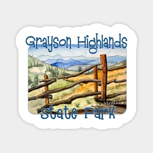Grayson Highlands State Park, Virginia Magnet