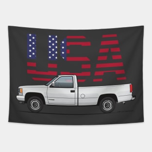 USA 1 LWB White Tapestry