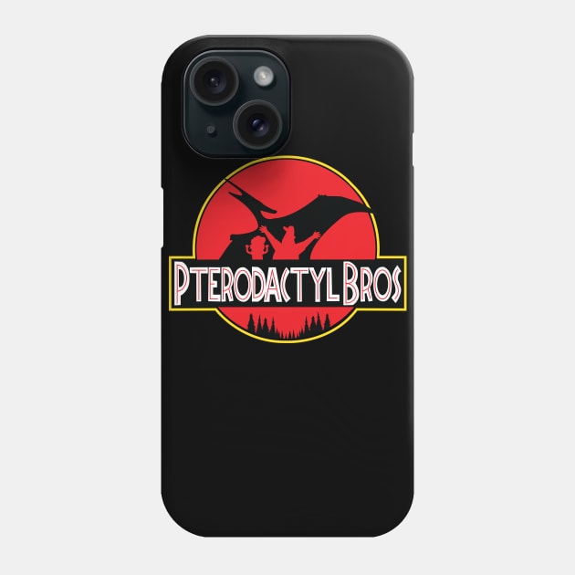 Pterodactyl Bros. Phone Case by Bubbletron