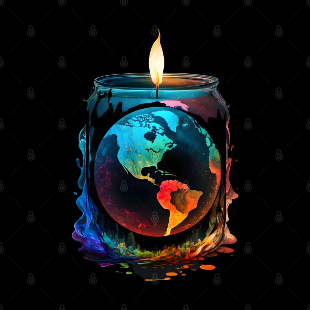 Illuminate Earth: A Candle for Change by Toonstruction