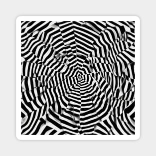 The optical perdition of black and white Magnet