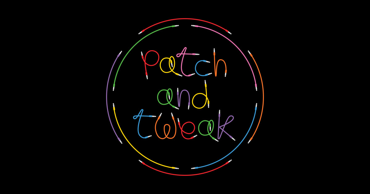 Patch and Tweak Modular Synth Cables - Modular Synthesizer - Sticker ...