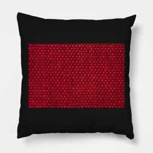 Red fabric Pillow