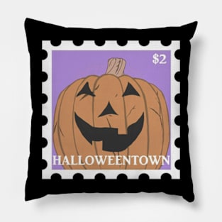 stamps halloween Pillow