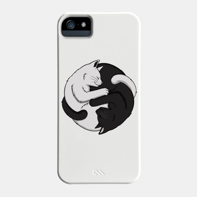 Yin Yang Cats Cats Phone Case Teepublic