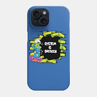 System is Broken - Graffiti Street Style Phone Case