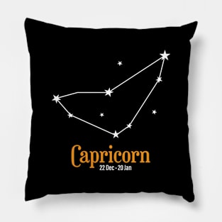 CAPRICORN ZODIAC Pillow