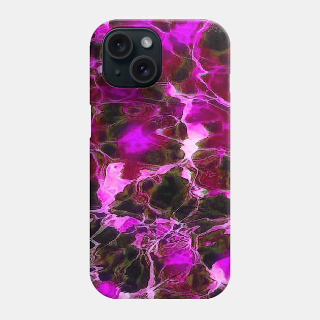 Pink Marble Design Phone Case by Sanzida Design