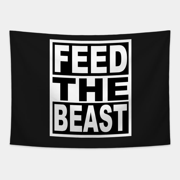 Feed the Beast Tapestry by flimflamsam