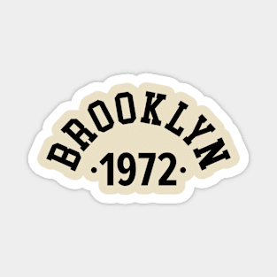 Brooklyn Chronicles: Celebrating Your Birth Year 1972 Magnet