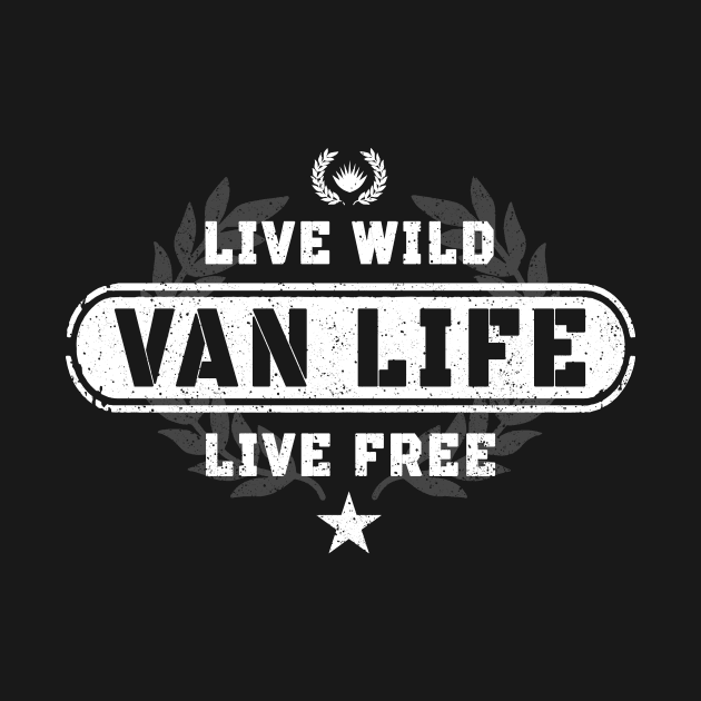 Van Life - Van Dweller by Tshirt Samurai