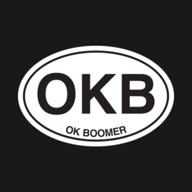 ok boomer text art copy and paste