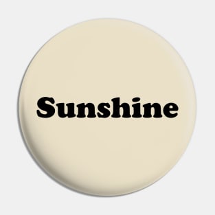 sunshine Pin