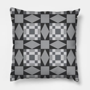 Star Chain Patchwork Pattern Pillow