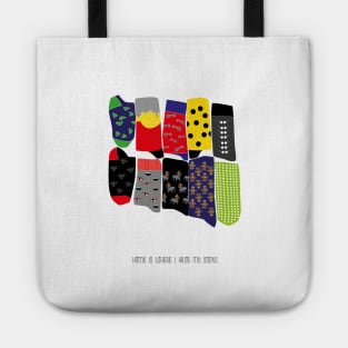 Home is where I have my socks Tote
