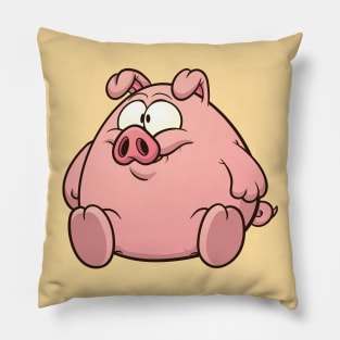 Cute fat pig Pillow