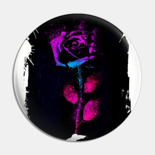 The Neon Rose I Pin