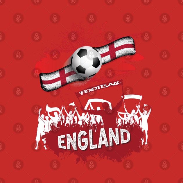 England Is Football Nation by Persius Vagg