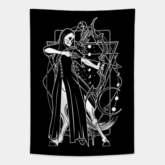 Zodiac: Sagittarius Tapestry by Von Kowen