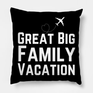 Blended Family Vacation Pillow