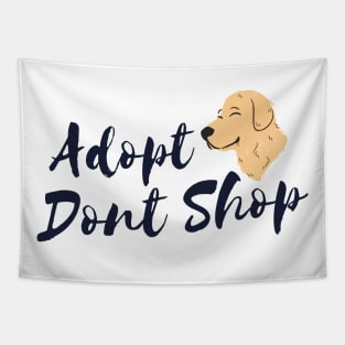 Adopt Don't Shop Tapestry