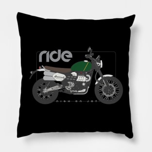 Ride 1200c green Pillow