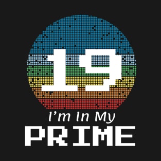 19 Year Old Prime Birthday T-Shirt