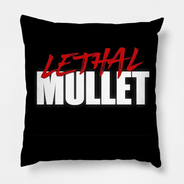 Lethal Mullet Pillow by Fandom Podcast Network