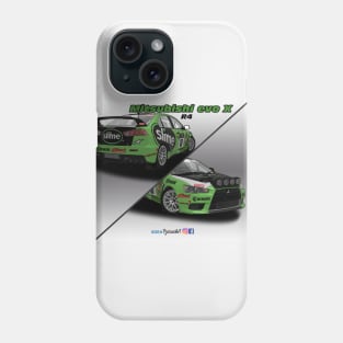 Mitsubishi evo X R4 Dirt 1 Phone Case