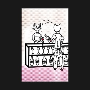 New scene from Cats on the weekend aka cat bar T-Shirt