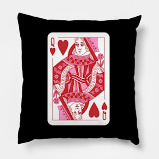 Queen of Hearts Valentines Day Matching Couple Ver.2 Pillow