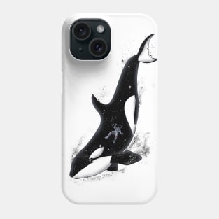 Meanwhile in a whale Phone Case