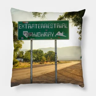 Extraterrestrial Highway Pillow